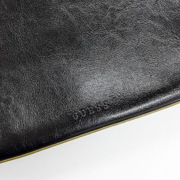 GUESS Small Black Leather Handbag - Picture 2 of 5